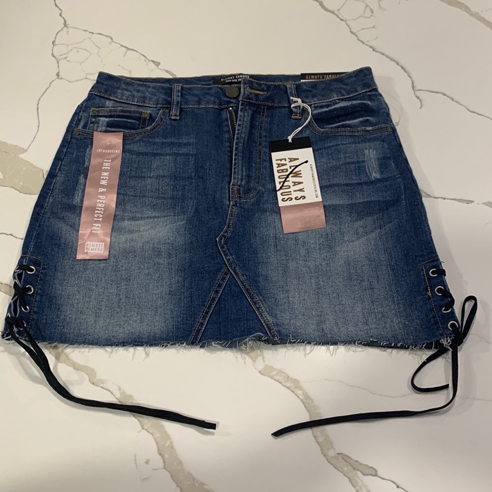 Jean Skirt